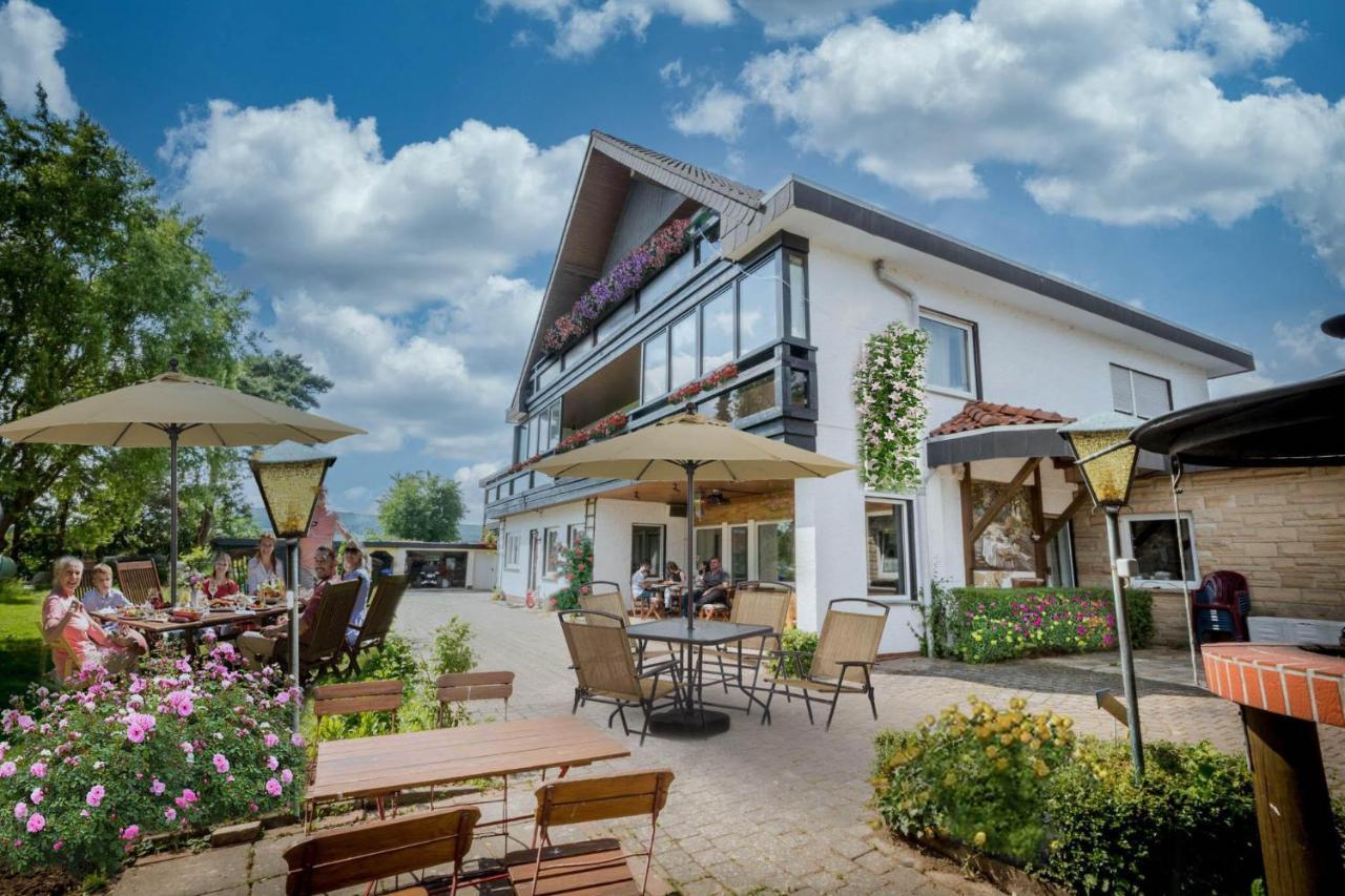Landidyll Landhaus zum Mushof Hotel&Restaurant Wethen Exterior foto