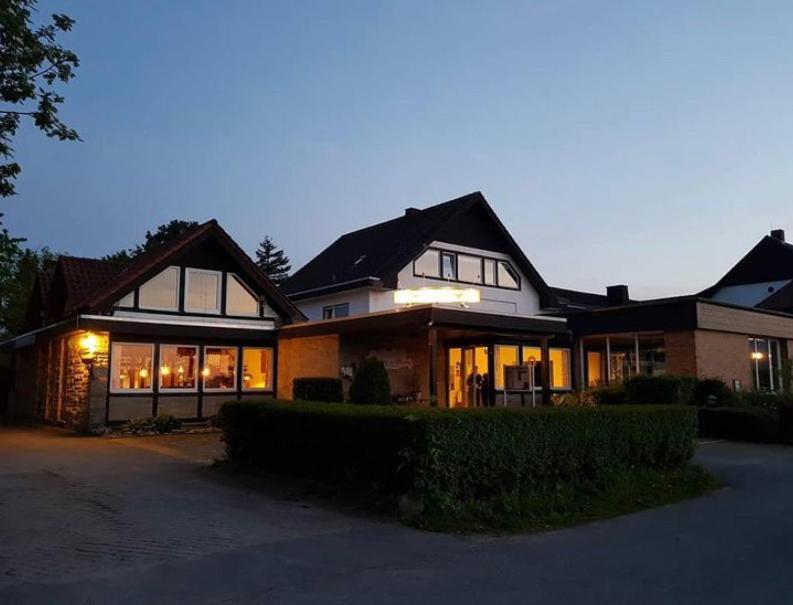 Landidyll Landhaus zum Mushof Hotel&Restaurant Wethen Exterior foto