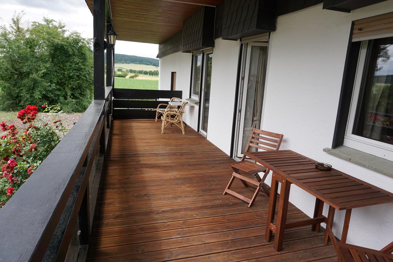 Landidyll Landhaus zum Mushof Hotel&Restaurant Wethen Exterior foto
