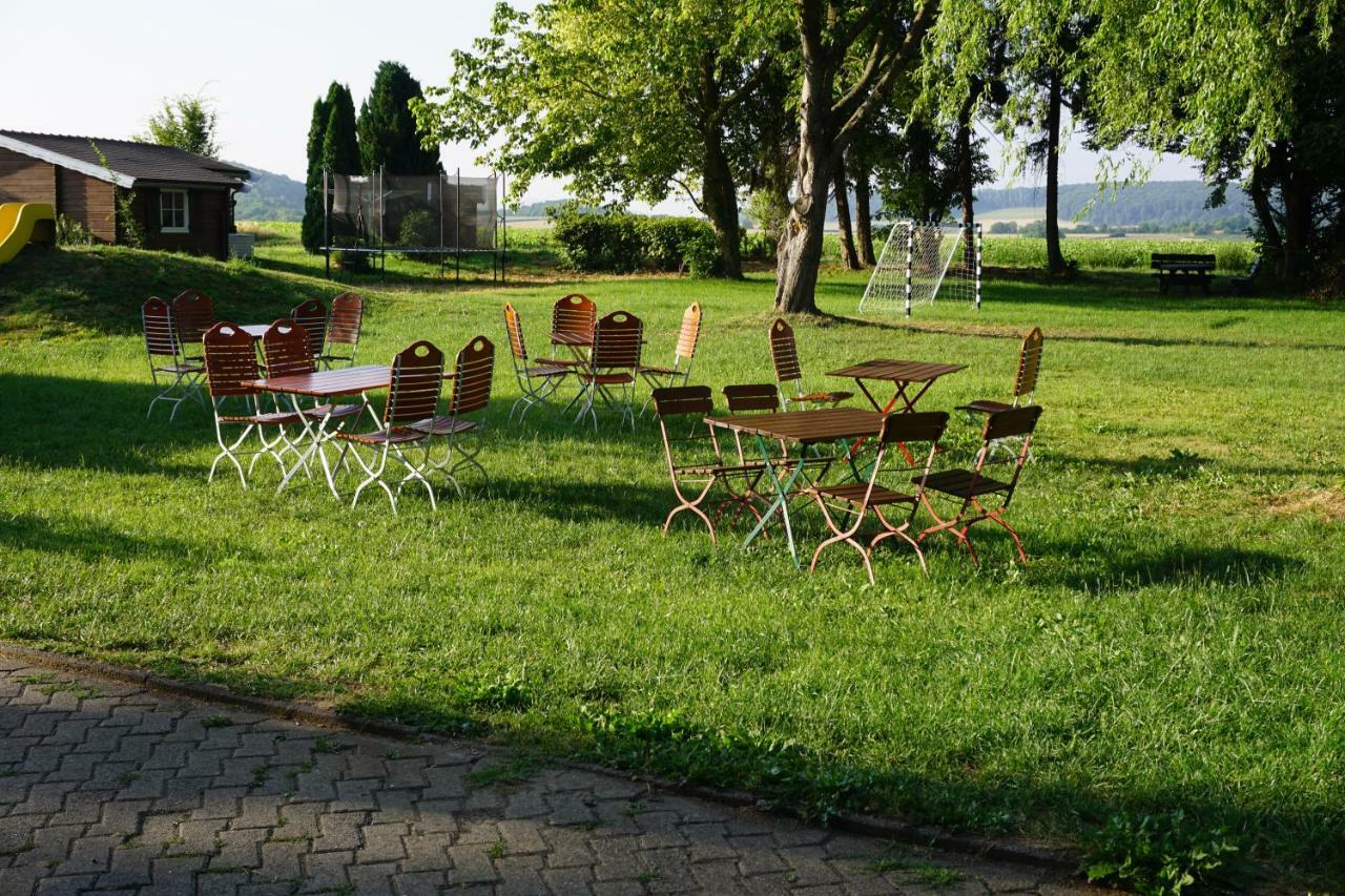 Landidyll Landhaus zum Mushof Hotel&Restaurant Wethen Exterior foto