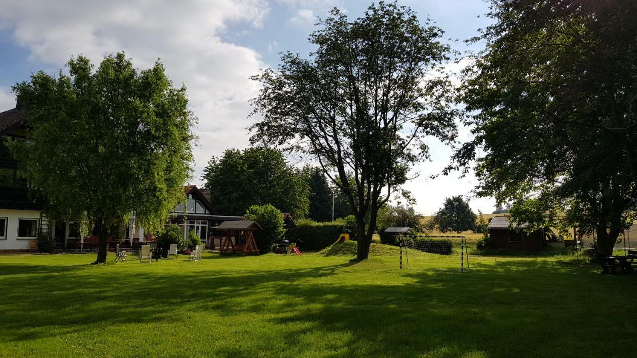 Landidyll Landhaus zum Mushof Hotel&Restaurant Wethen Exterior foto
