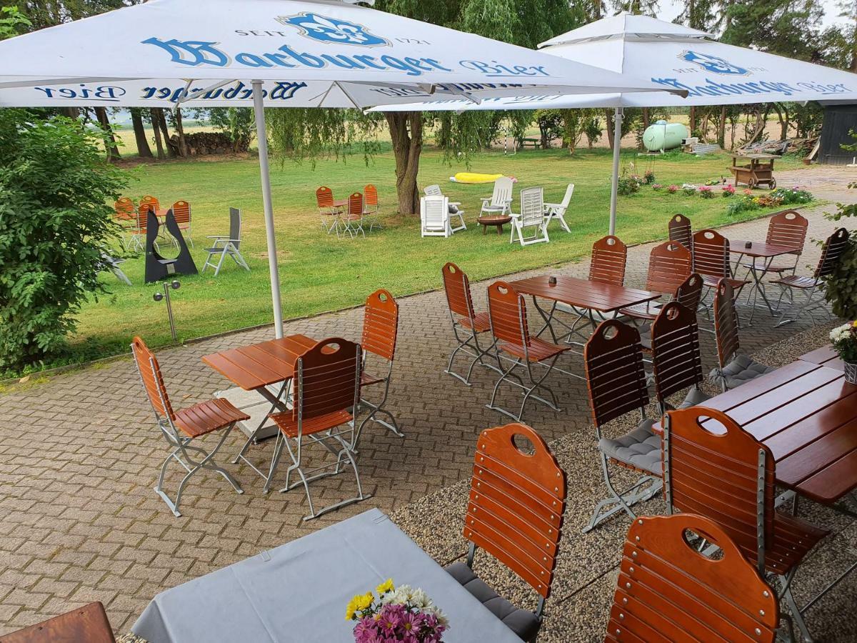 Landidyll Landhaus zum Mushof Hotel&Restaurant Wethen Exterior foto
